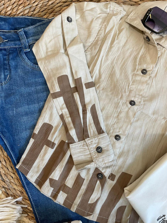 Conjunto manga larga niño