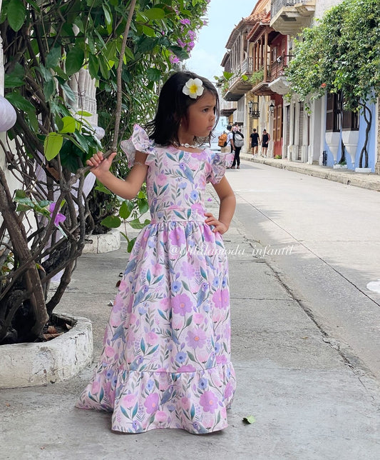 Vestido floral Sara