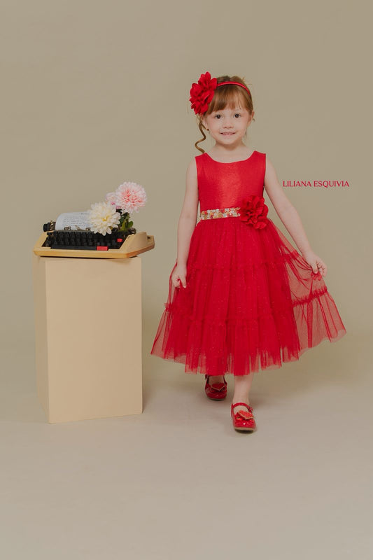 Vestido Renovación rojo