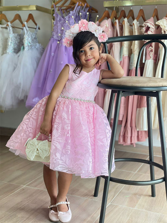 Vestido Princess Rosa