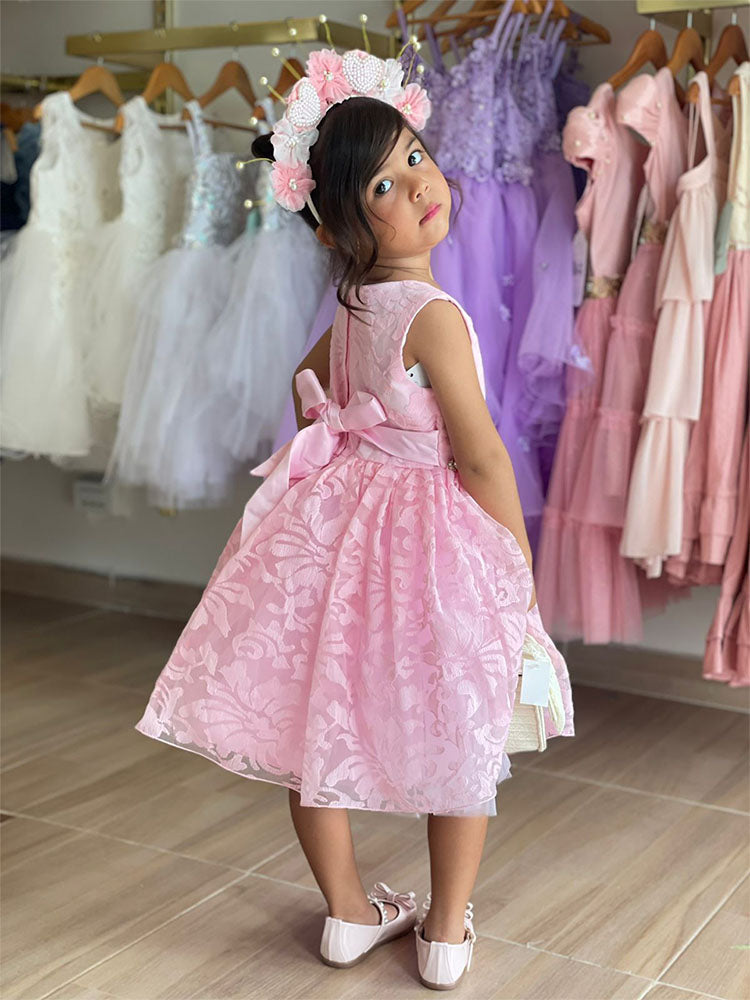 Vestido Princess Rosa