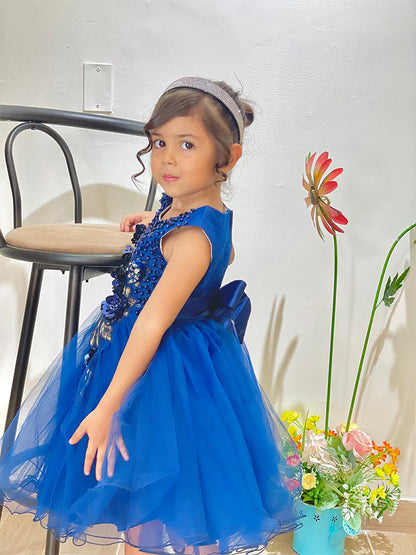 Vestido Azul Electrico